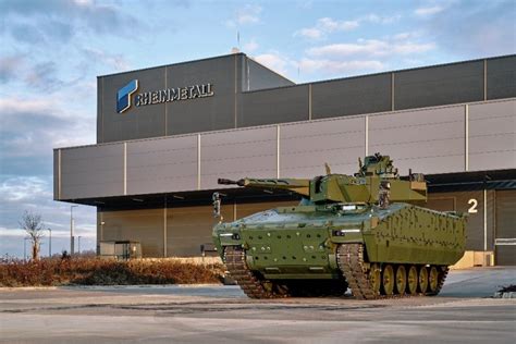 Capacity expansion: Rheinmetall builds first Lynx infantry fighting ...