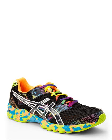 Asics Black & Multicolor Gel-Noosa Tri 8 Sneakers in Black for Men | Lyst