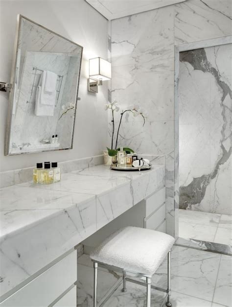 48 Luxurious Marble Bathroom Designs | DigsDigs / marbles. Marbels everywhere! | Marble bathroom ...