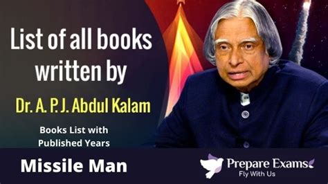 List of Inspiring books written by APJ Abdul Kalam - PrepareExams