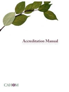 Accreditation Manual - Welcome to CAHIIM / accreditation-manual-welcome ...