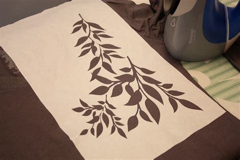 More with the Silhouette: Freezer Paper Stenciling and Heat Transfer TEES | Make It and Love It