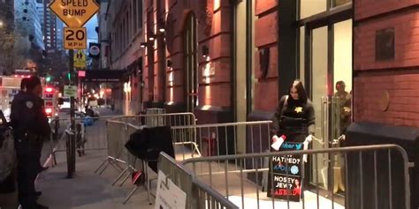 Laura Loomer Handcuffs Herself to Twitter HQ to Protest Ban