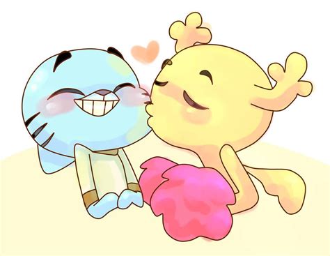 Anais Watterson Kisses Gumball