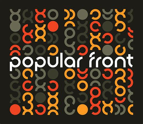 Popular Front on Behance