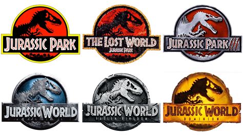 Evolution of the Jurassic Logo by TristanHartup on DeviantArt