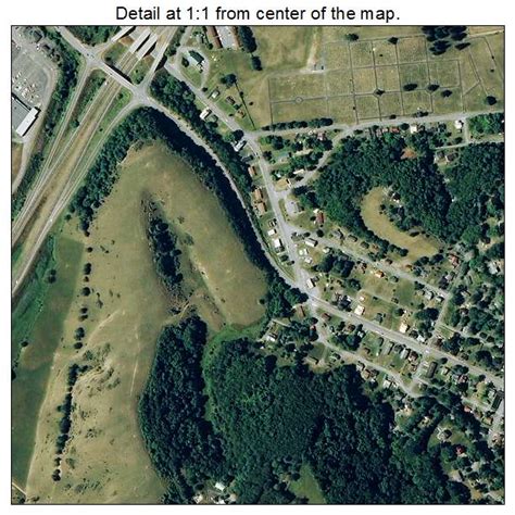 Aerial Photography Map of Tazewell, VA Virginia