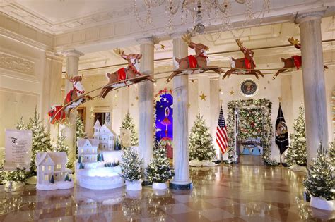 First lady Jill Biden unveils this year's White House Christmas decorations