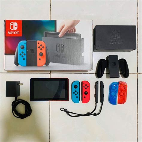 NINTENDO SWITCH V1 (COMPLETE SET WITH BOX), Video Gaming, Video Game ...