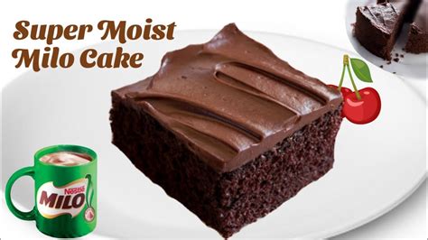 THE BEST SUPER MOIST MILO CAKE | NO OVEN | EASY TO MAKE | STEAMED MILO ...