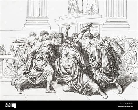 Julius caesar death hi-res stock photography and images - Alamy