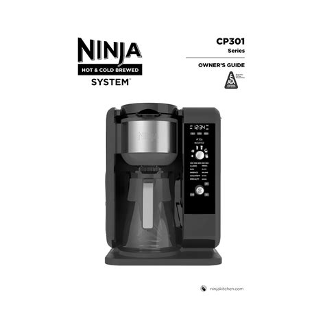 Ninja Hot and Cold Brewed System CP301 User Manual