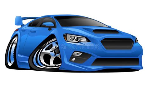 Import Modern Muscle Sports Car Illustration Stock Vector ...