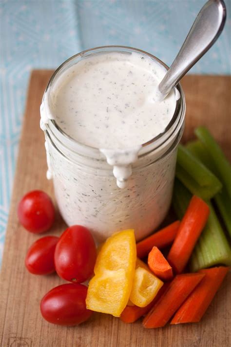 Homemade Buttermilk Ranch Dressing » Tide & Thyme