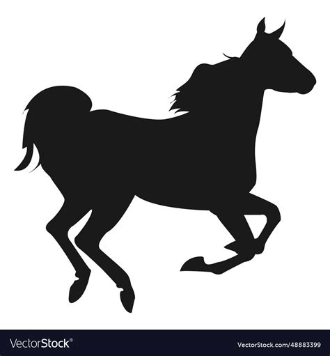 Horse jumping Royalty Free Vector Image - VectorStock