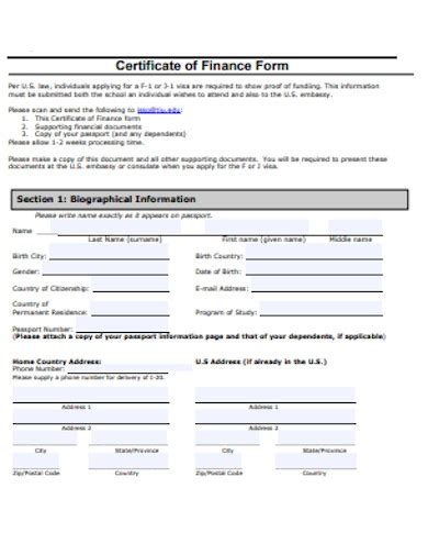 Financial Certificate - 12+ Examples, Format, How To Create, Pdf