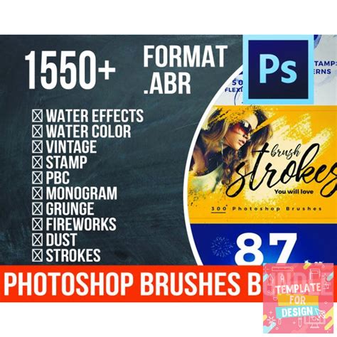 Bundle from 1500 brushes for Photoshop\Photoshop brushes\natural brushes\photoshop effects ...