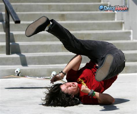 Skateboarding Wipeout