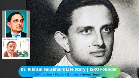 Dr. Vikram Sarabhai Biography (Story) | ISRO Founder 1919-1971