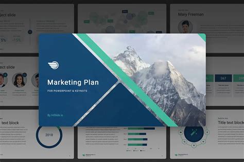 Free Marketing Plan PowerPoint & Keynote Template - Download >