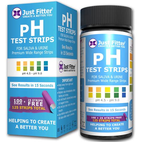 Buy pH Test Strips for Testing Alkaline and Levels in the Body. Track & Monitor your pH Level ...