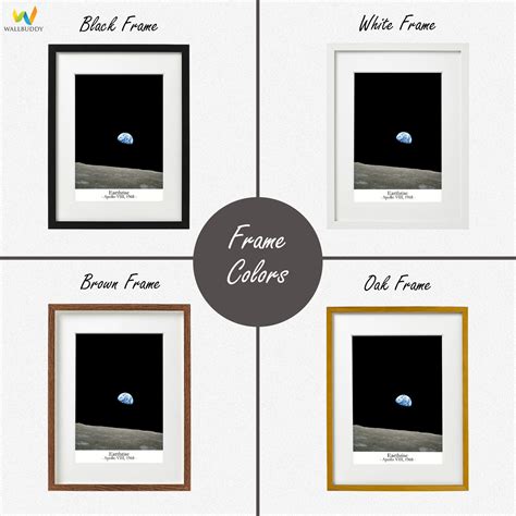 Earthrise Photo Earthrise Print Space Print Space Decor - Etsy