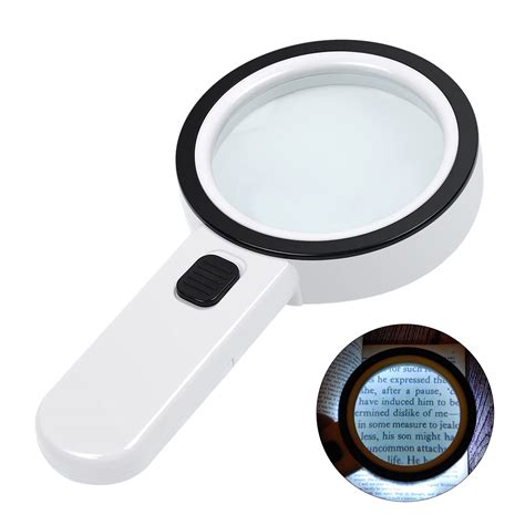 Buy AIXPIMagnifying Glass with Light, 30X Handheld Large Magnifying ...