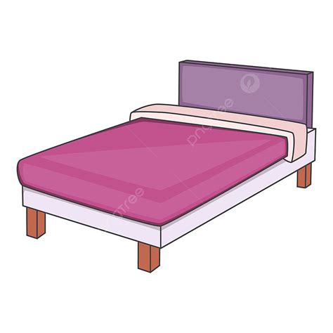 Bed Cartoon Vector Art PNG, Bed Icon Cartoon Style, Style Icons ...