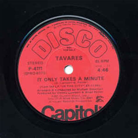 Tavares - It Only Takes A Minute (1975, Vinyl) | Discogs