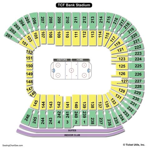 TCF Bank Stadium Seating Chart | Seating Charts & Tickets