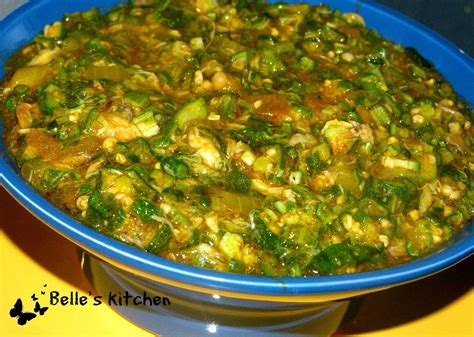 AFRILIGHT ~ BELLE'S KITCHEN: Belle's Okra Soup