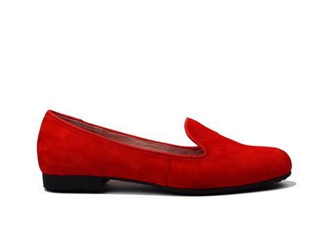 Classic Flats California Red Women’s Flats | Women’s Flat Shoes - Rhea ...