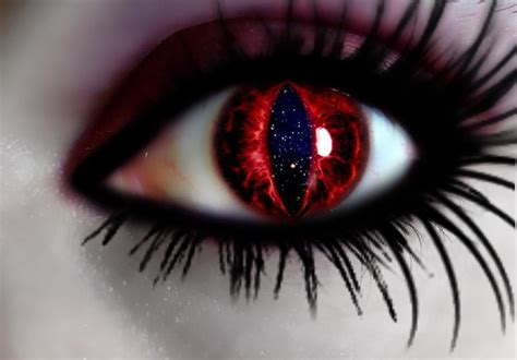 Red Eyed by visneda on DeviantArt | Eye art, Crazy eyes, Aesthetic eyes