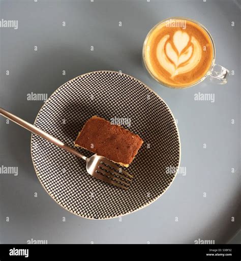 Coffee and cake breakfast Stock Photo - Alamy