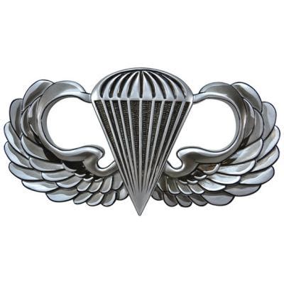 Jump Wings Parachutist Badge Plaque - Army Airborne