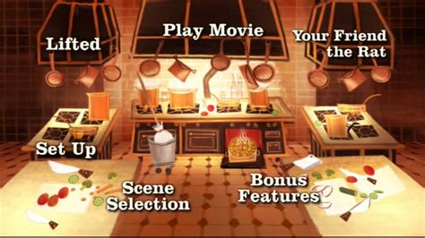 Ratatouille Dvd Menu