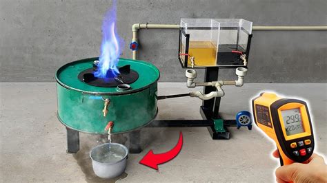 Diy Rocket Stove, Rocket Stoves, Waste Oil Burner, Oil Stove, Watch Diy, Burner Stove, Oil ...