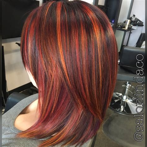 10 Attractive Red Hair Color Ideas With Highlights 2024