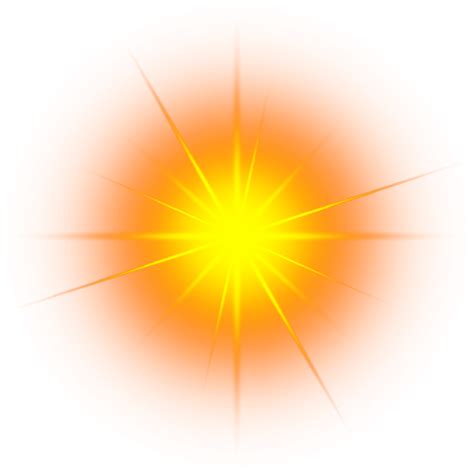 🔥 Yellow Sun Lens Flares Transparent PNG | CBEditz