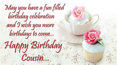 Birthday Wishes For Cousin | Happy Birthday Cousin Images