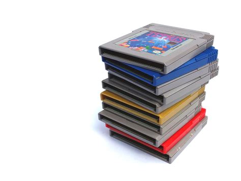 Pile Of Nintendo Game Boy Games Free Stock Photo - Public Domain Pictures