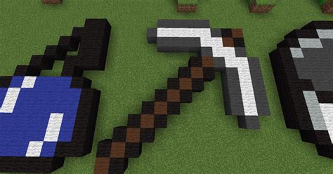 Minecraft Pixel Art Iron Pickaxe by SabathePony on DeviantArt