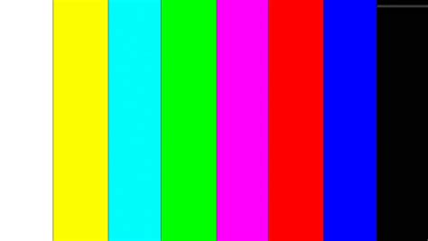 Tv No Signal Screen Noise Background With Colorful Horizontal And ...