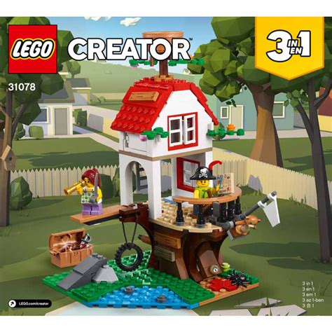 LEGO Treehouse Treasures Set 31078 Instructions | Brick Owl - LEGO ...