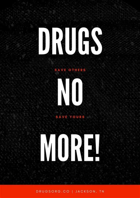 Free, printable custom drug awareness poster templates | Canva