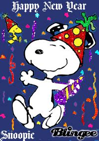 Gif Happy New Year Snoopy 2021 Images - Share our cool designer new year 2021 animations with ...