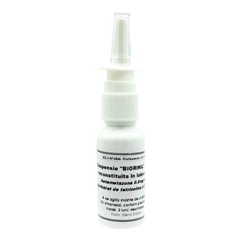 SPRAY NAZAL DECONGESTIONANT COPII - Betametazona, Tetrizolina ...