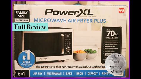 NEW! Power XL Microwave Air Fryer Plus Review - YouTube