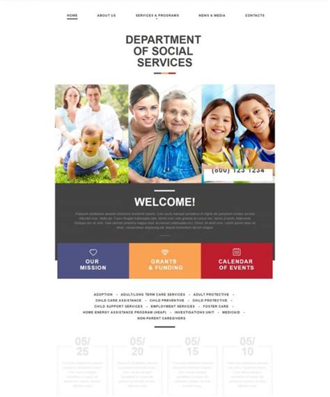 25+ Best Non-Profit Website Templates 2020 - Templatefor