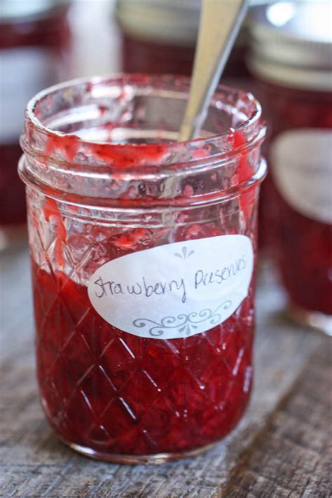 Classic Strawberry Preserves - Eat, Live, Run